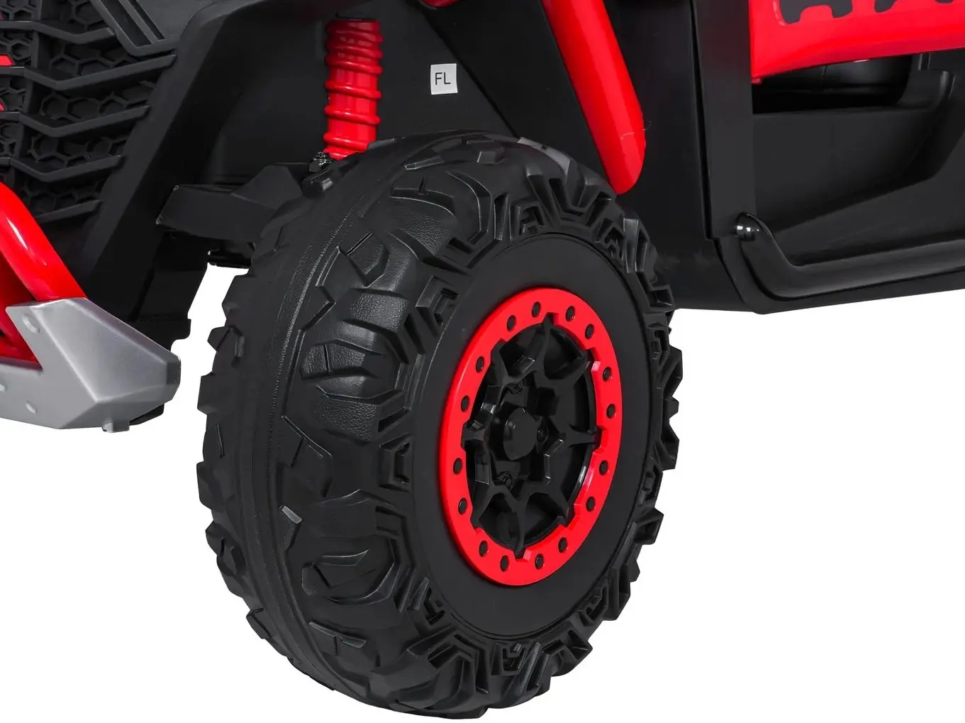 Masinuta electrica Ramiz Racing Road 2000 (Red) - 9