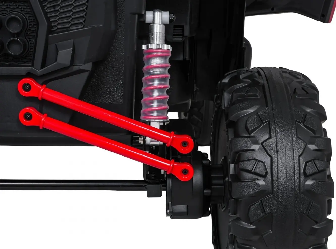 Masinuta electrica Ramiz Racing Road 2000 (Red) - 6