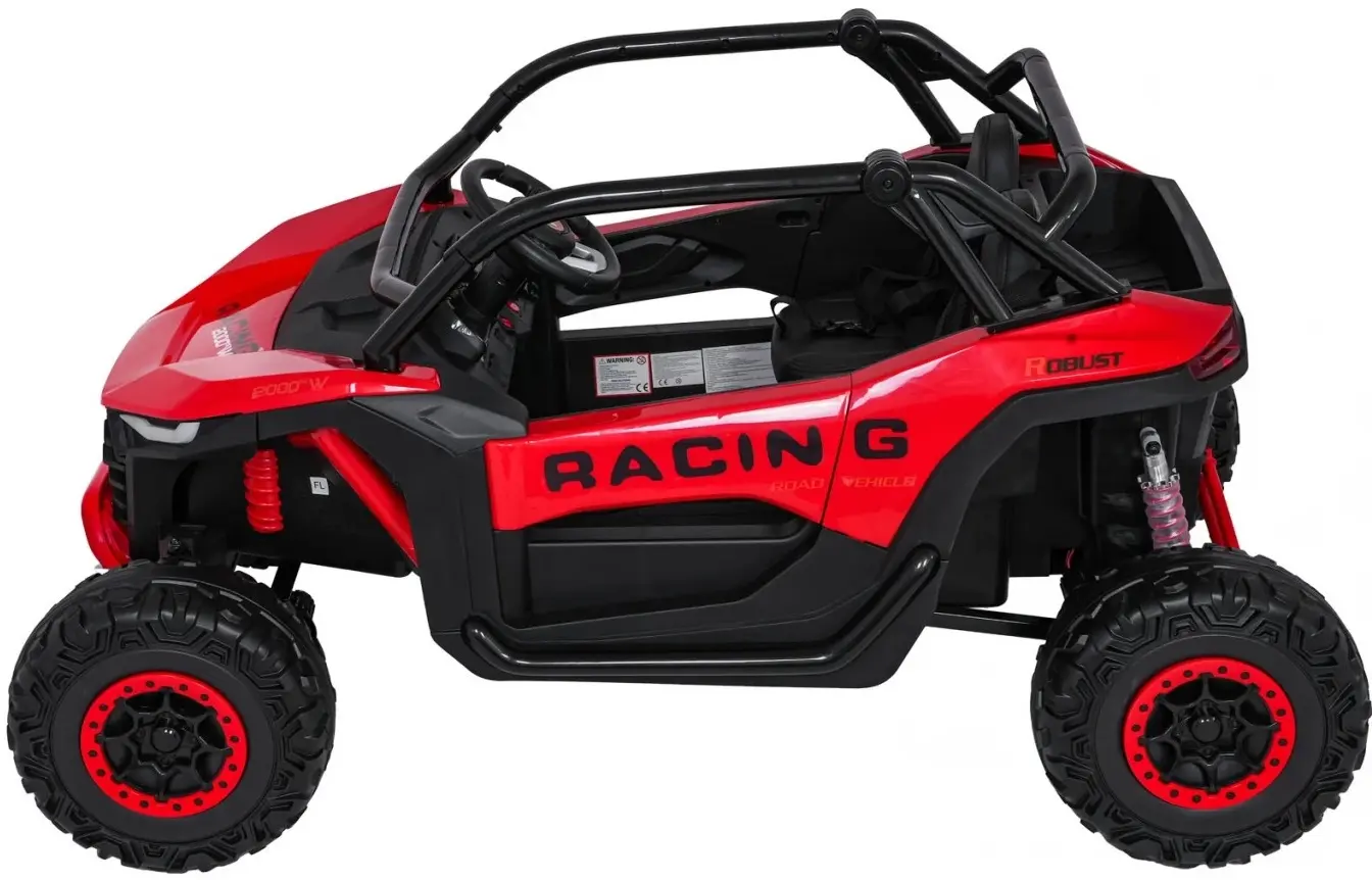 Masinuta electrica Ramiz Racing Road 2000 (Red) - 21