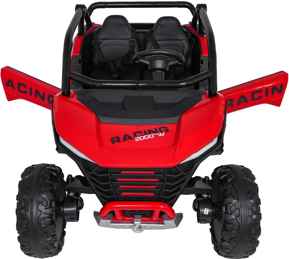 Masinuta electrica Ramiz Racing Road 2000 (Red) - 17