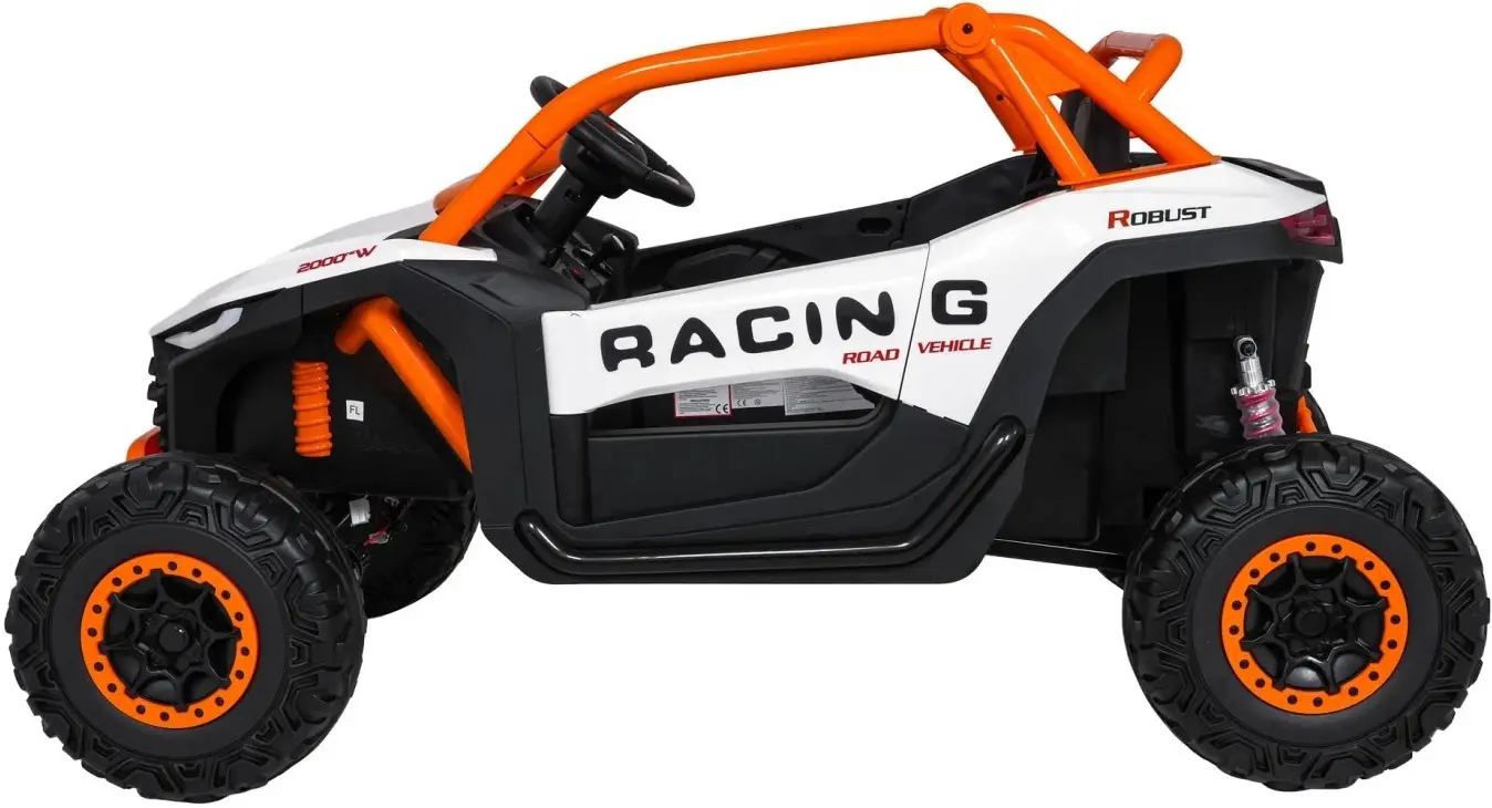 Электромобиль Ramiz Racing Road 2000 (White) - 25