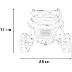 Электромобиль Ramiz Racing Road 2000 (White) Thumb