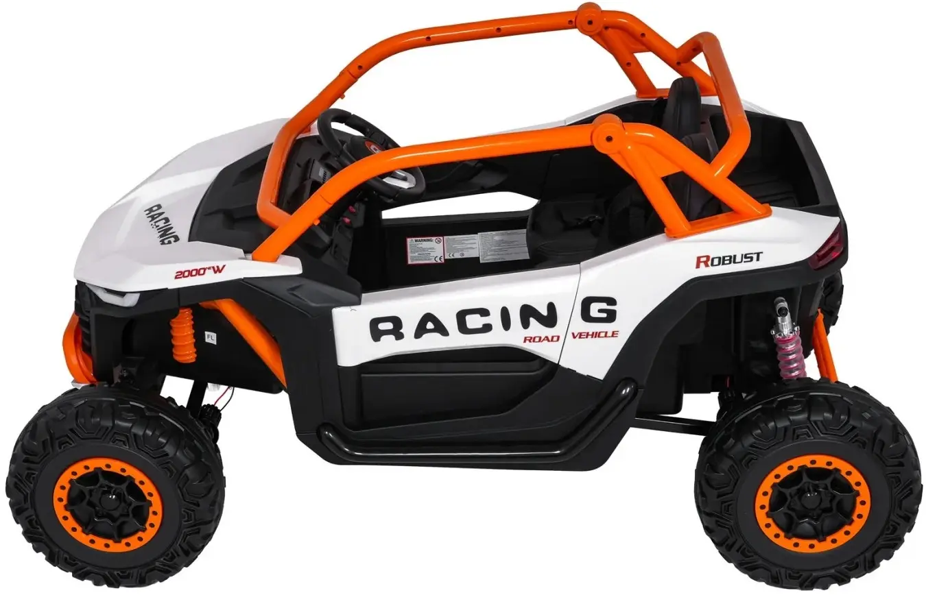 Электромобиль Ramiz Racing Road 2000 (White) - 24