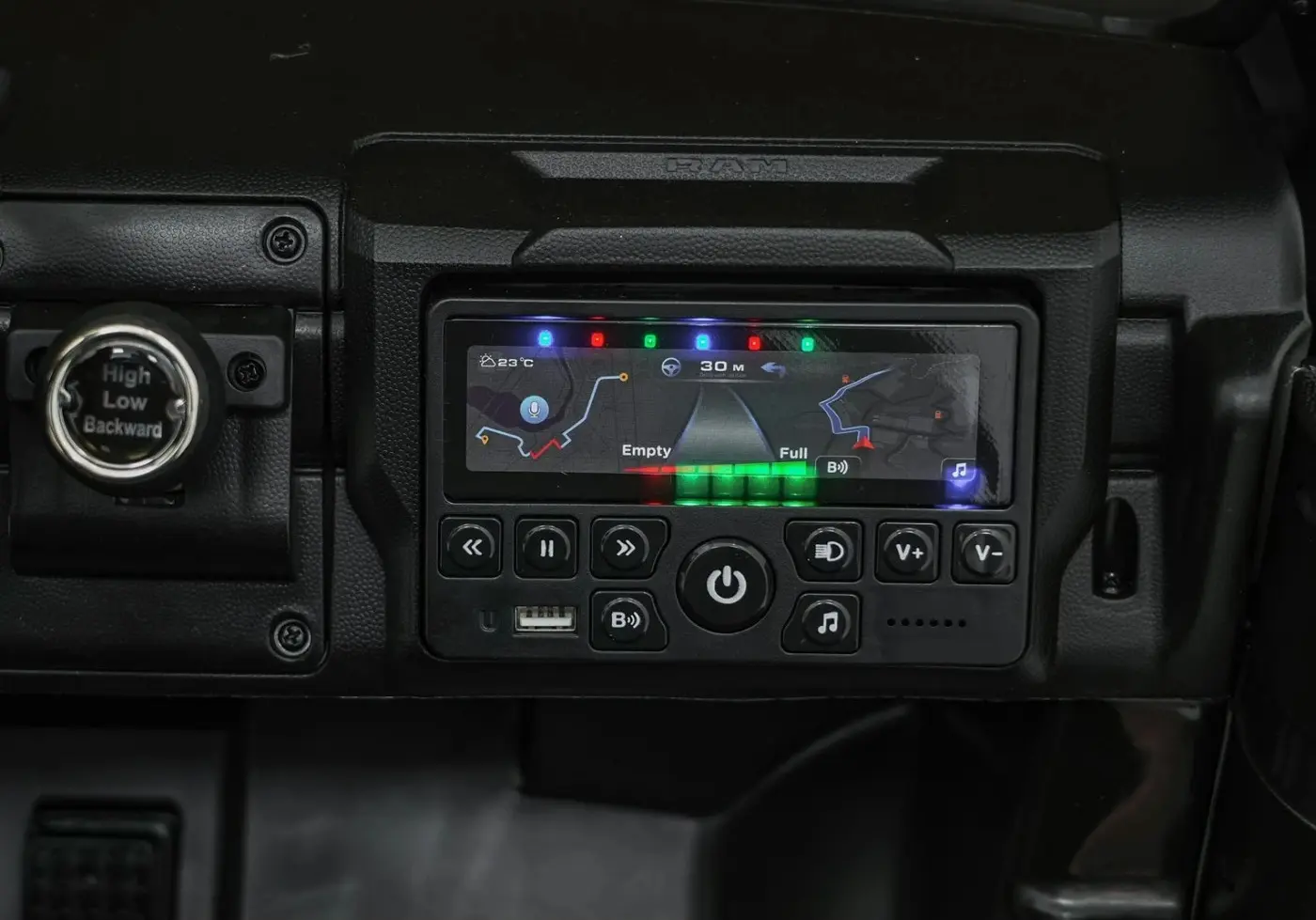 Masinuta electrica Ramiz Ram Ram 3500 (Black) - 10