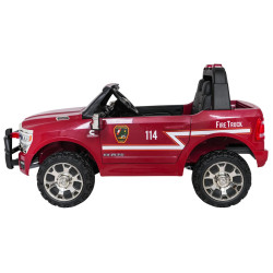 Masinuta electrica Ramiz Ram 3500 Fire Department Vehicle (Red) Thumb