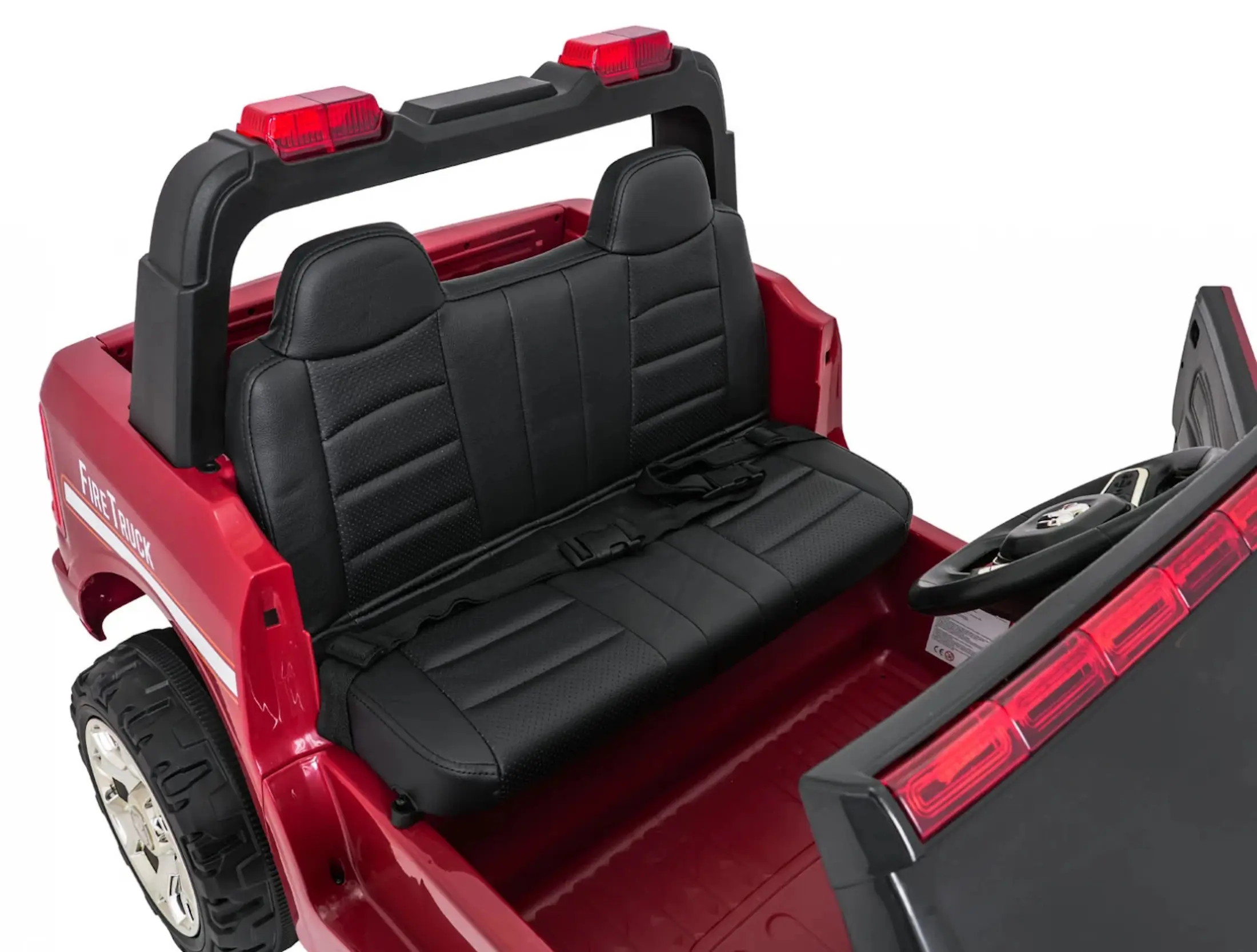 Masinuta electrica Ramiz Ram 3500 Fire Department Vehicle (Red)