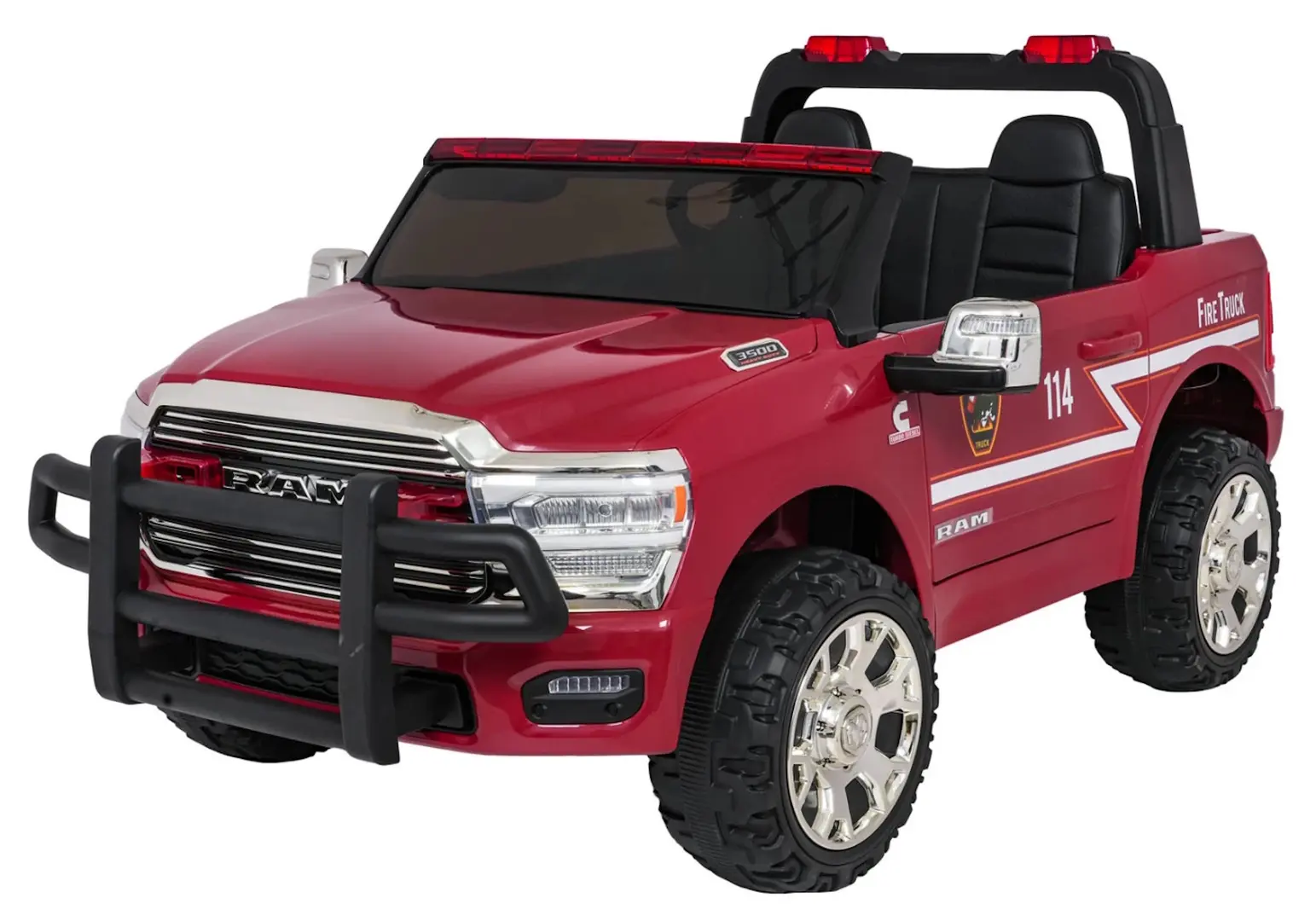 Masinuta electrica Ramiz Ram 3500 Fire Department Vehicle (Red)