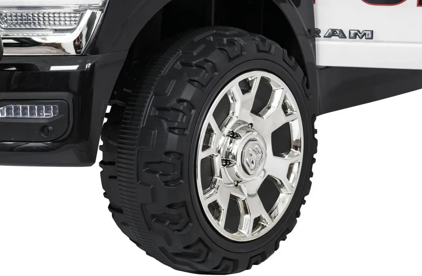 Masinuta electrica Ramiz Ram 3500 Police (Black) - 7