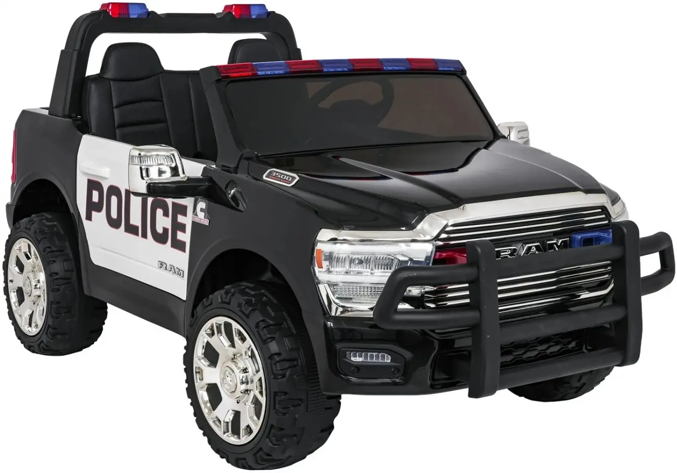 Masinuta electrica Ramiz Ram 3500 Police (Black) - 21