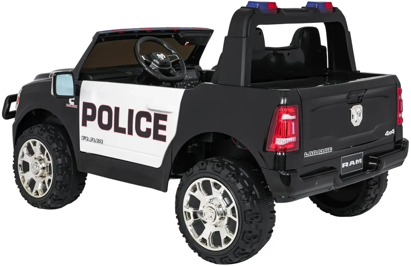 Masinuta electrica Ramiz Ram 3500 Police (Black) - 19