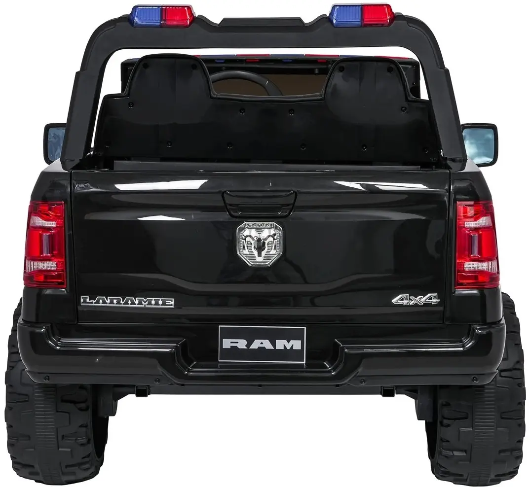 Masinuta electrica Ramiz Ram 3500 Police (Black) - 18