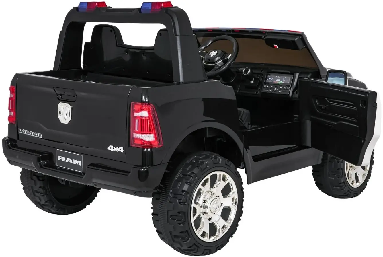 Masinuta electrica Ramiz Ram 3500 Police (Black) - 17