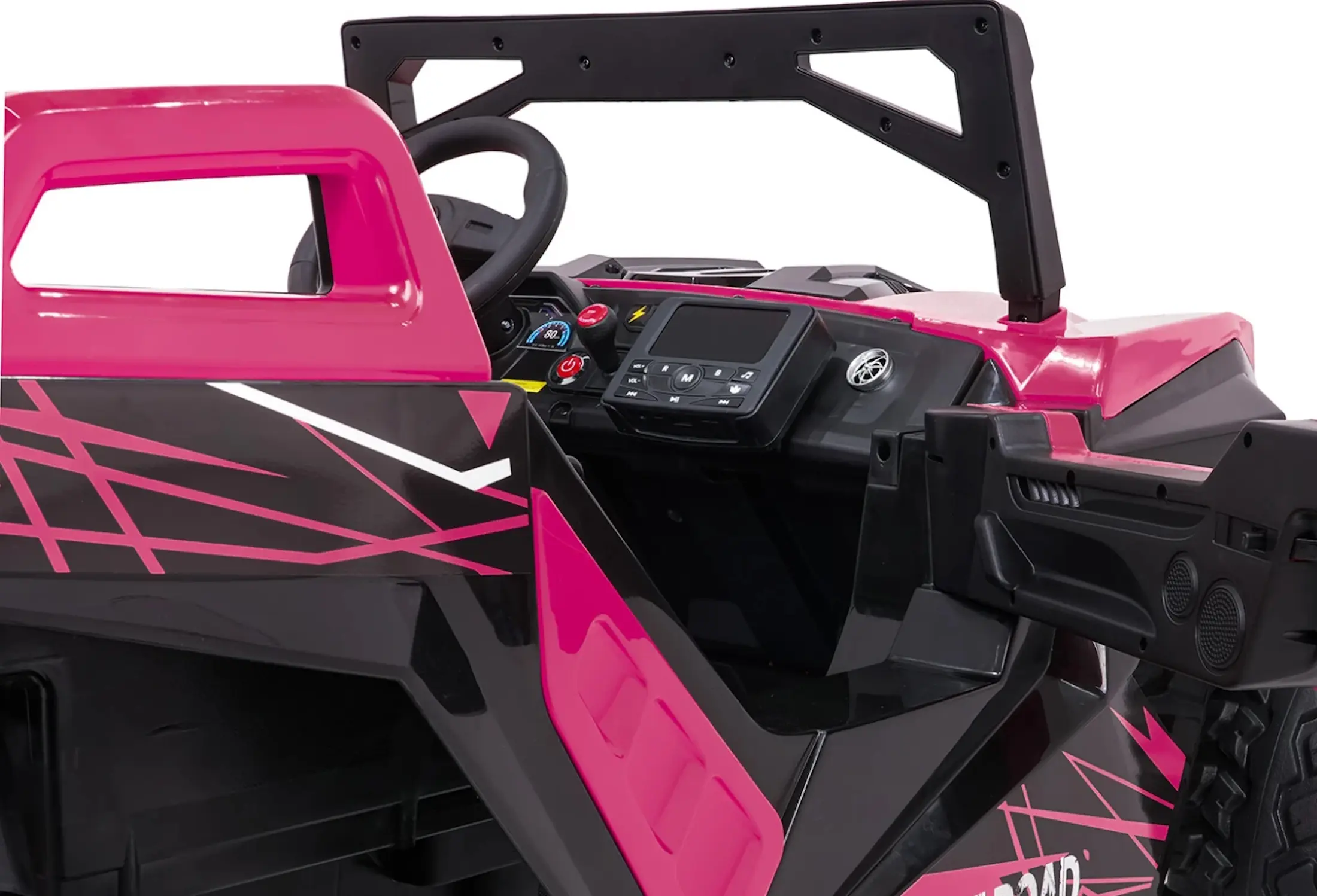 Masinuta electrica Ramiz RTR Monster Speed 4x4 (Pink) - 13