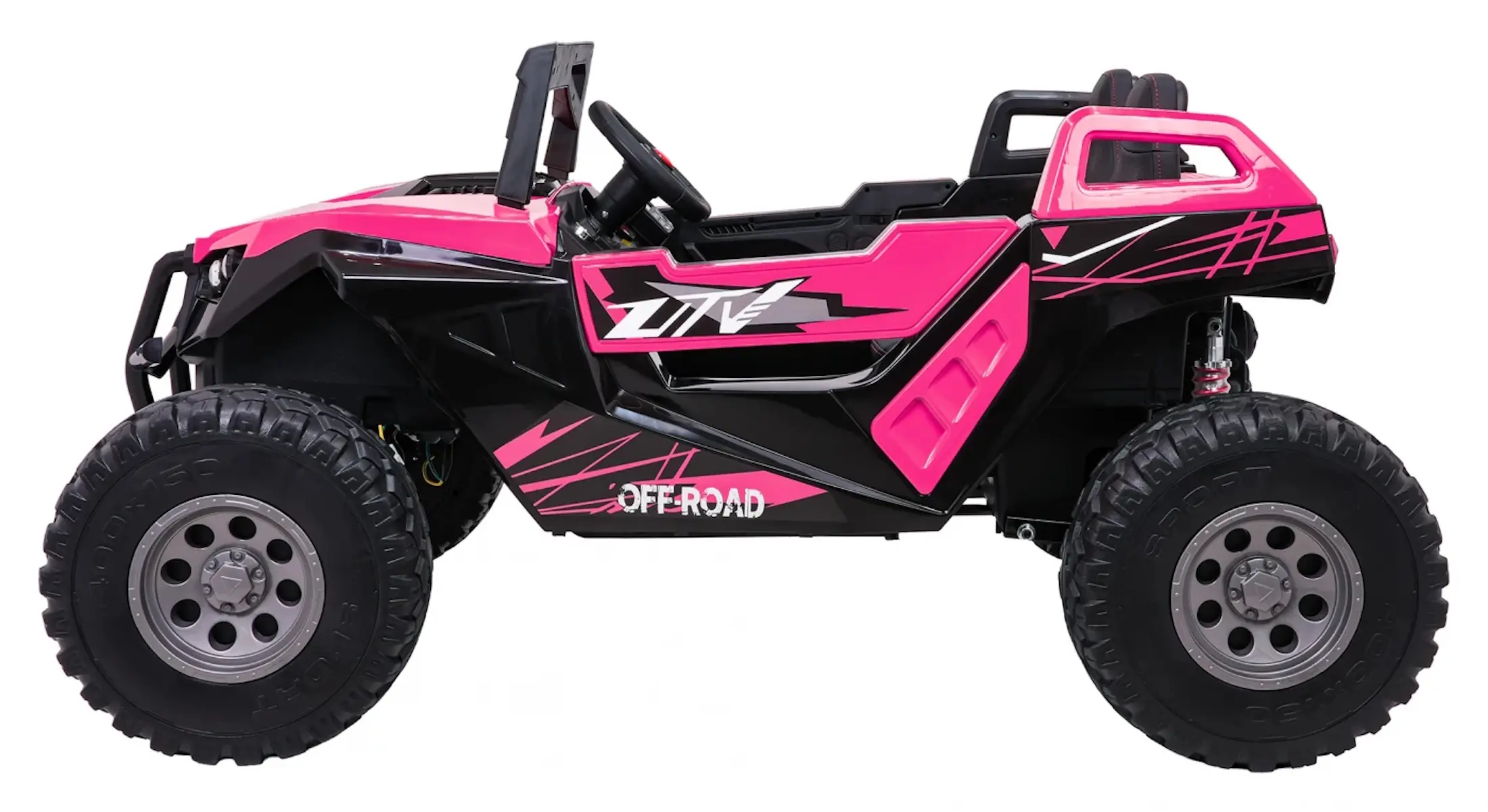 Masinuta electrica Ramiz RTR Monster Speed 4x4 (Pink) - 3