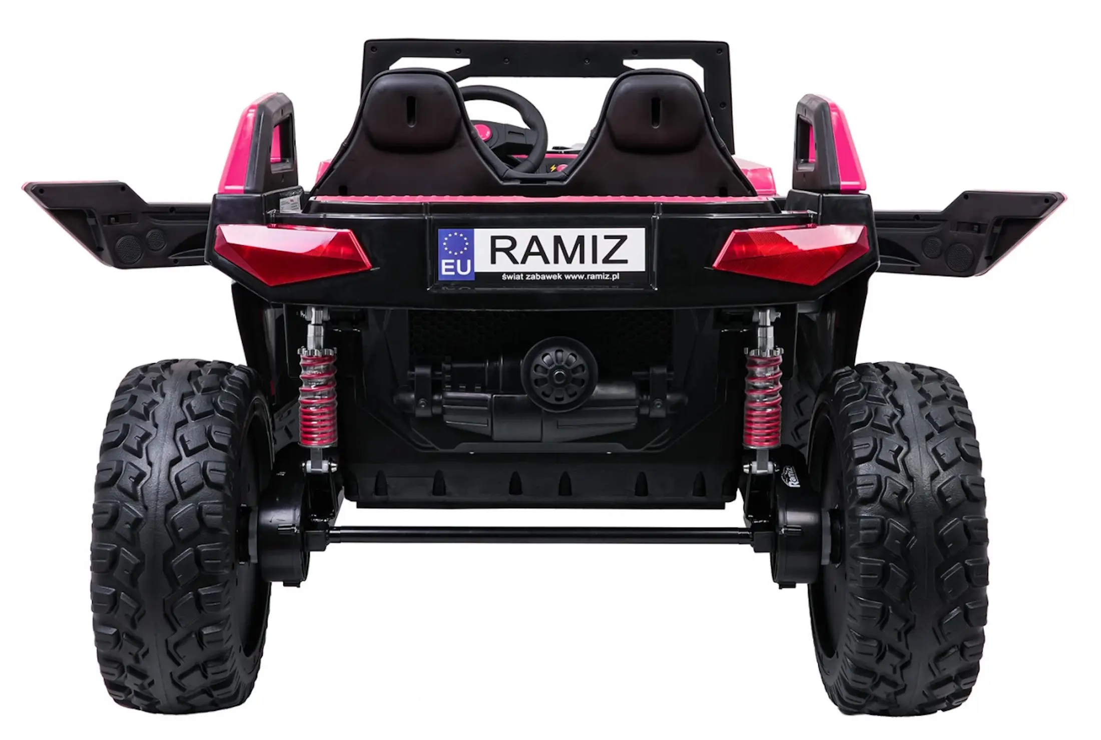 Masinuta electrica Ramiz RTR Monster Speed 4x4 (Pink) - 5