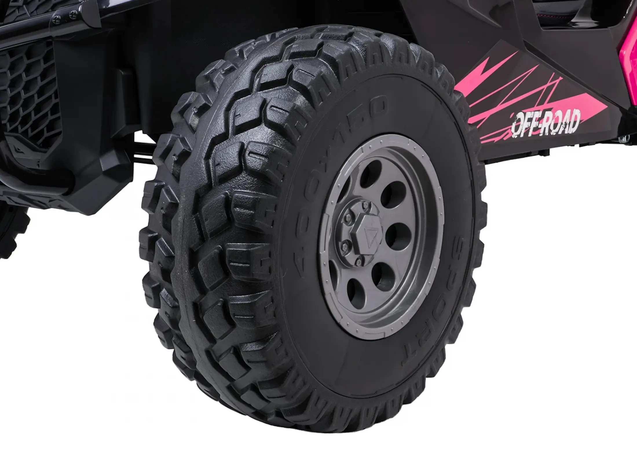 Masinuta electrica Ramiz RTR Monster Speed 4x4 (Pink) - 8
