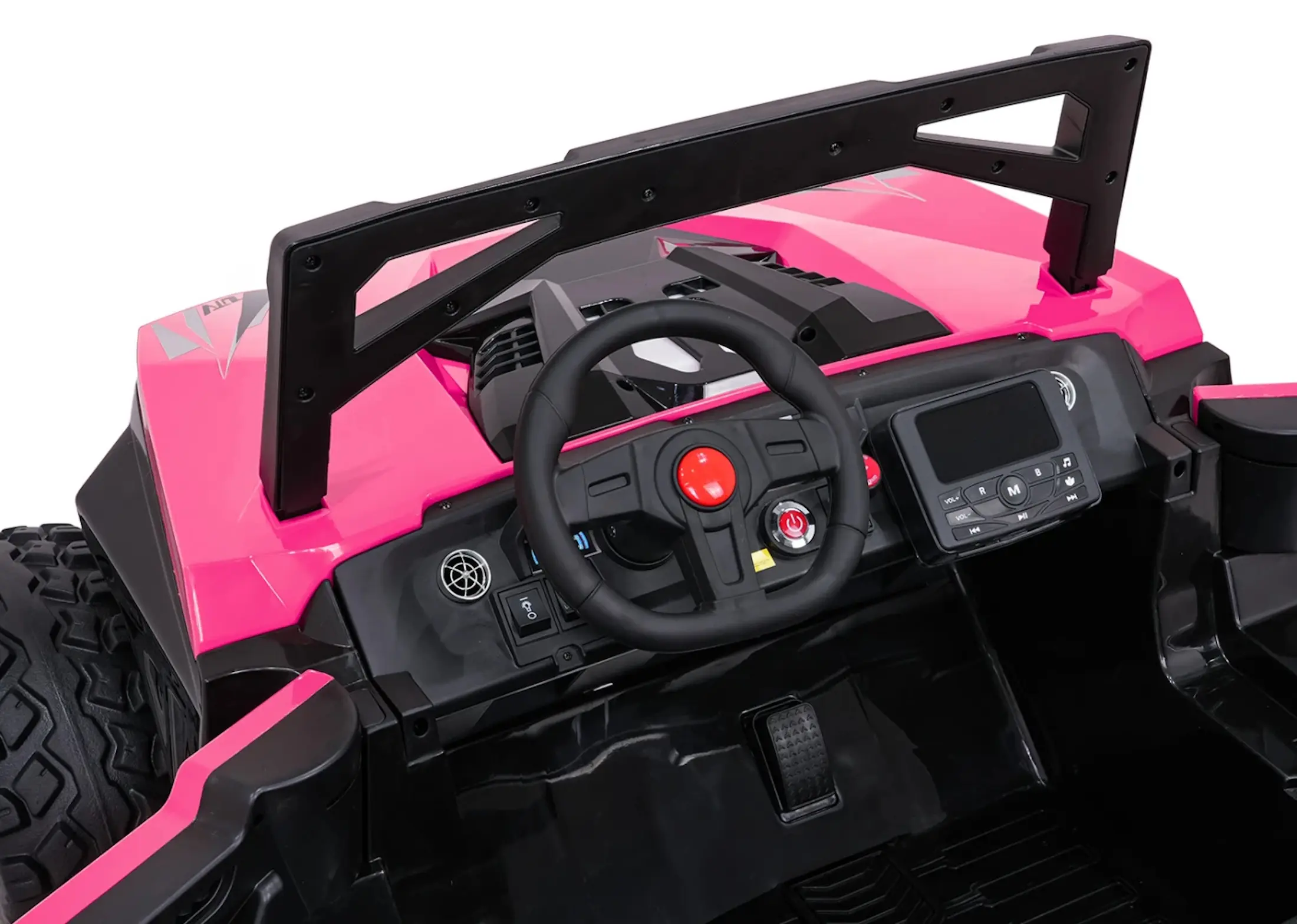 Masinuta electrica Ramiz RTR Monster Speed 4x4 (Pink) - 10