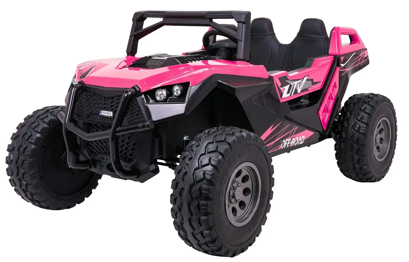 Masinuta electrica Ramiz RTR Monster Speed 4x4 (Pink)