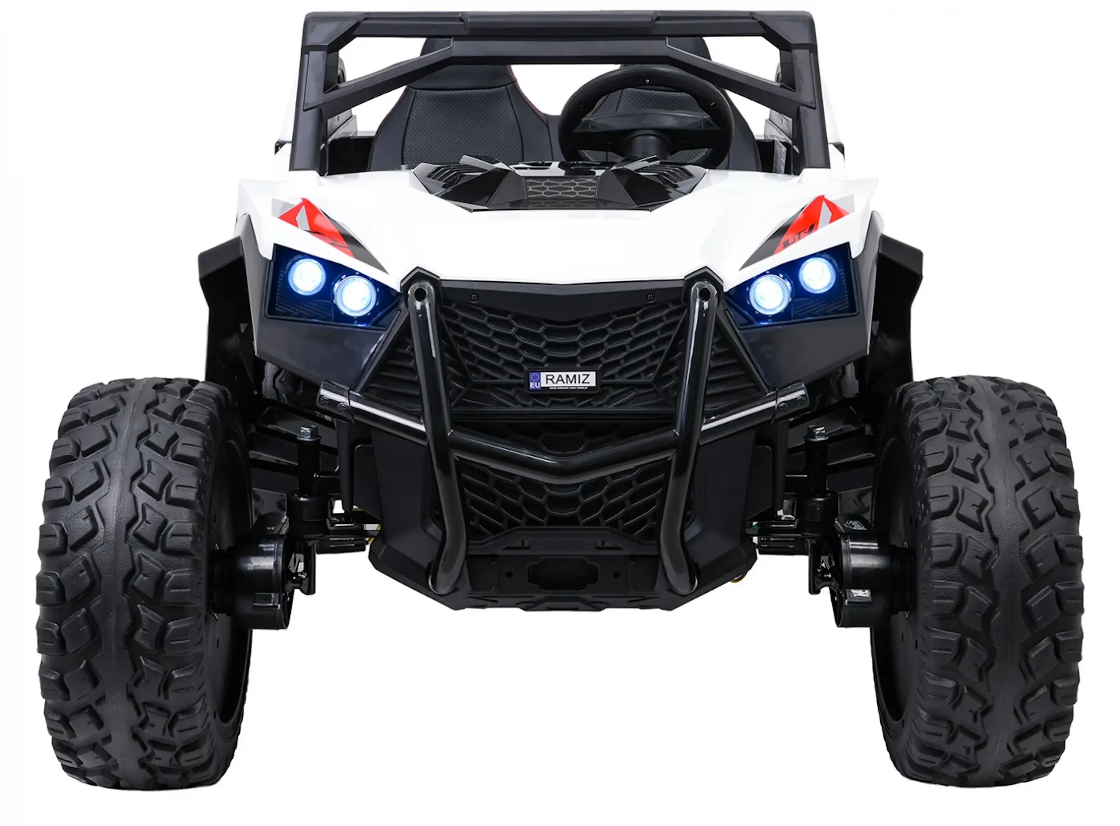 Masinuta electrica Ramiz RTR Monster Speed ​​4x4 (White)
