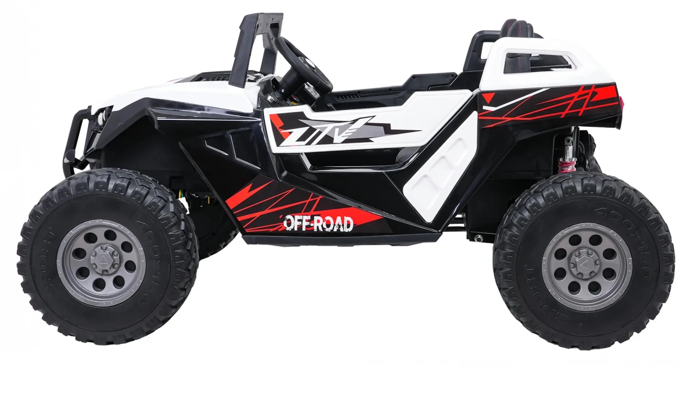 Masinuta electrica Ramiz RTR Monster Speed ​​4x4 (White)