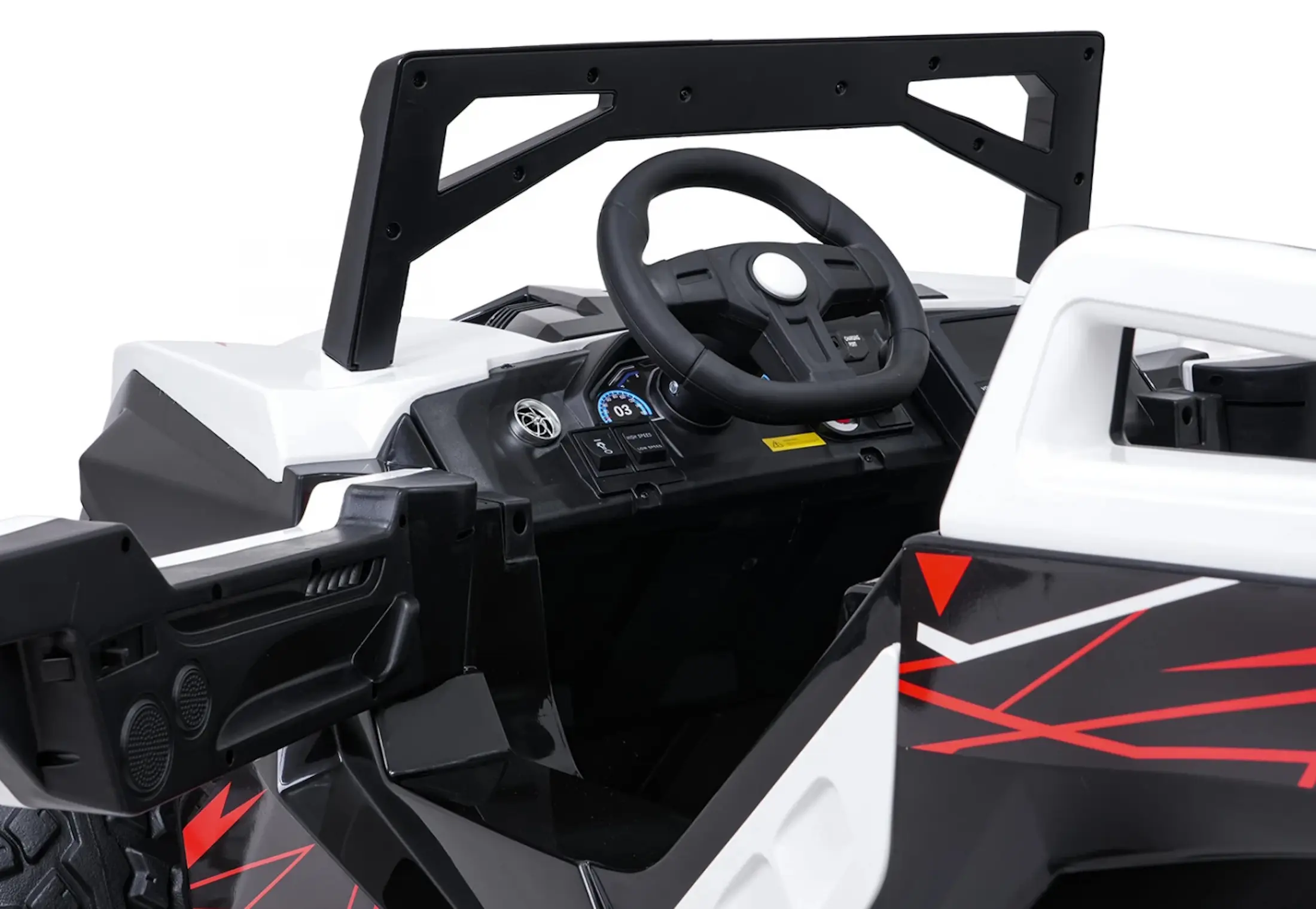 Masinuta electrica Ramiz RTR Monster Speed ​​4x4 (White)