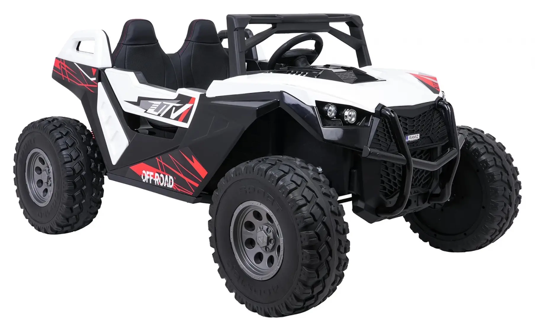 Masinuta electrica Ramiz RTR Monster Speed ​​4x4 (White)