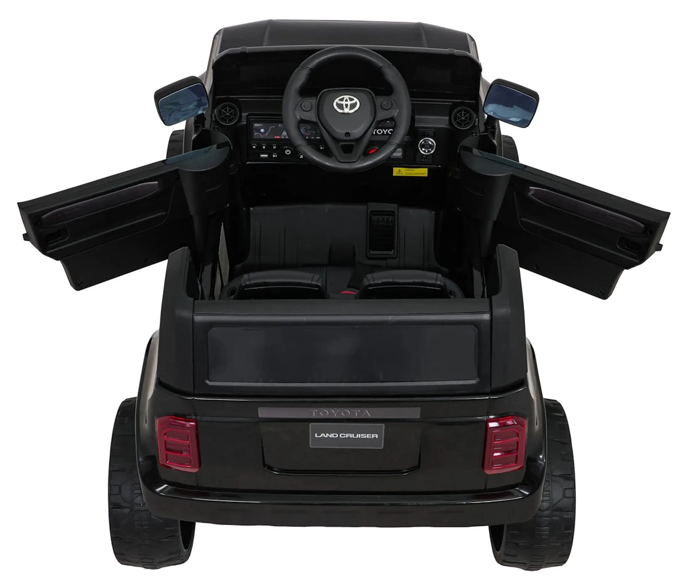 Masinuta electrica Ramiz Toyota Land Cruiser Prado (Black)