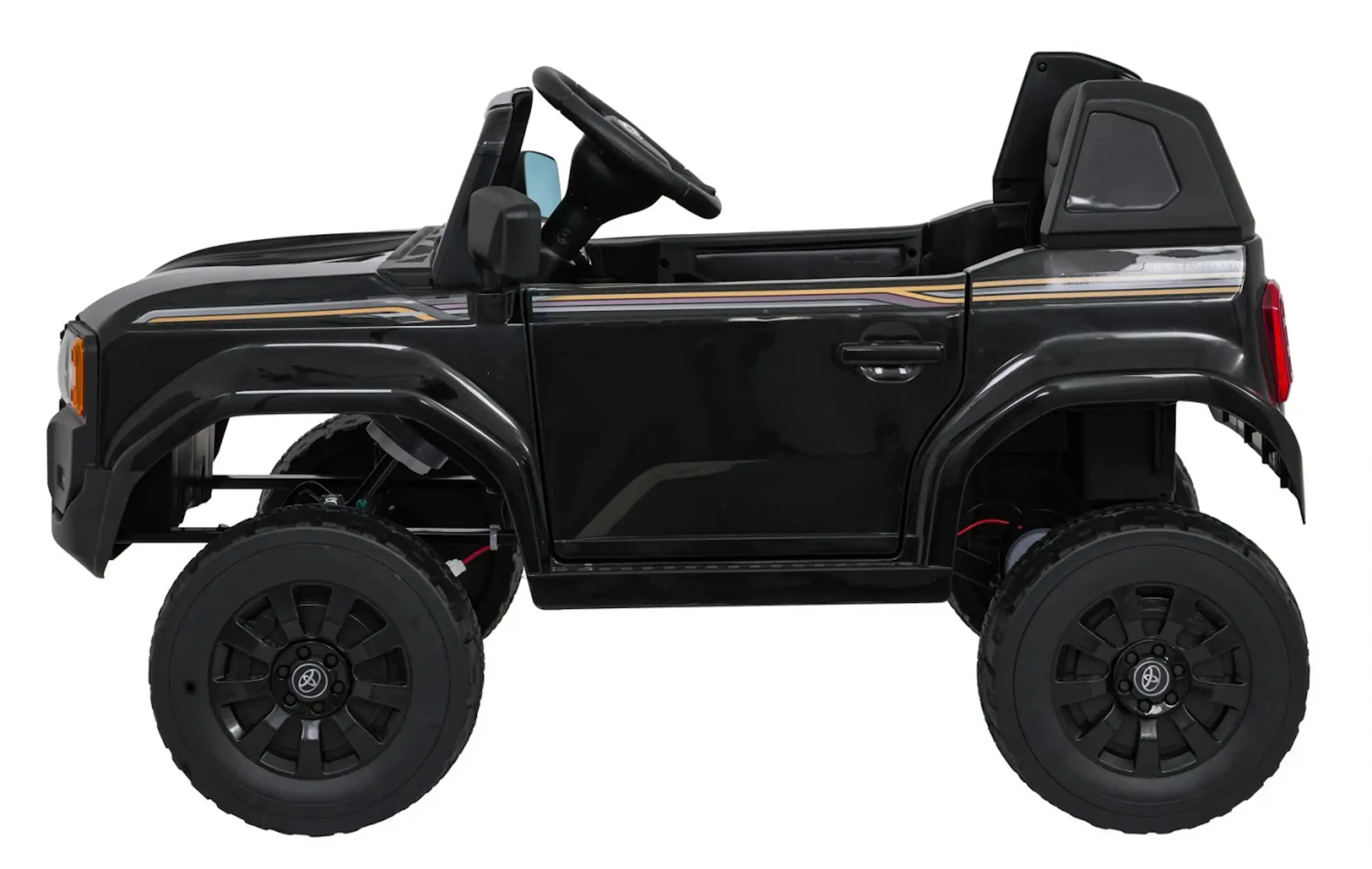 Masinuta electrica Ramiz Toyota Land Cruiser Prado (Black)