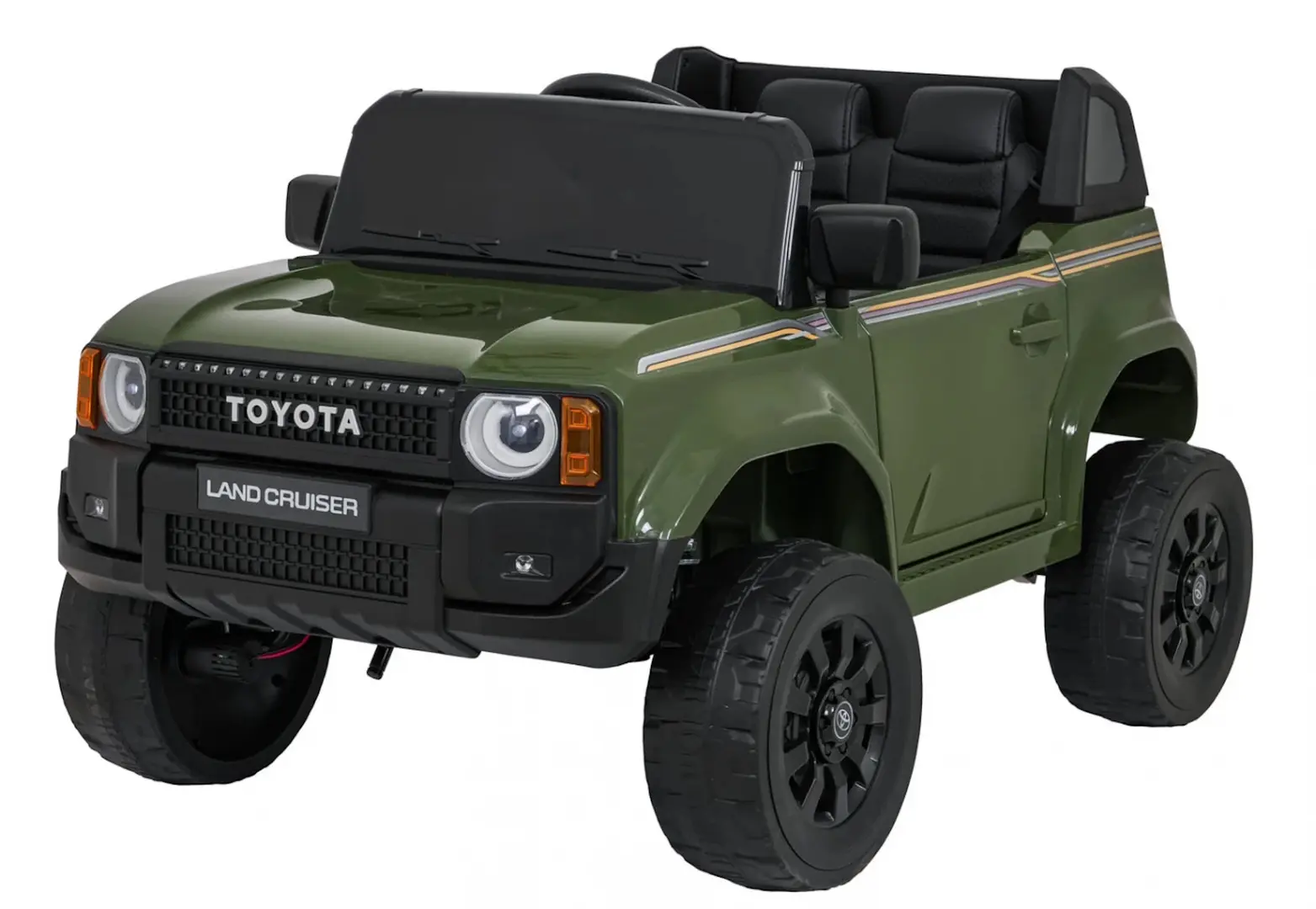 Masinuta electrica Ramiz Toyota Land Cruiser Prado (Green)