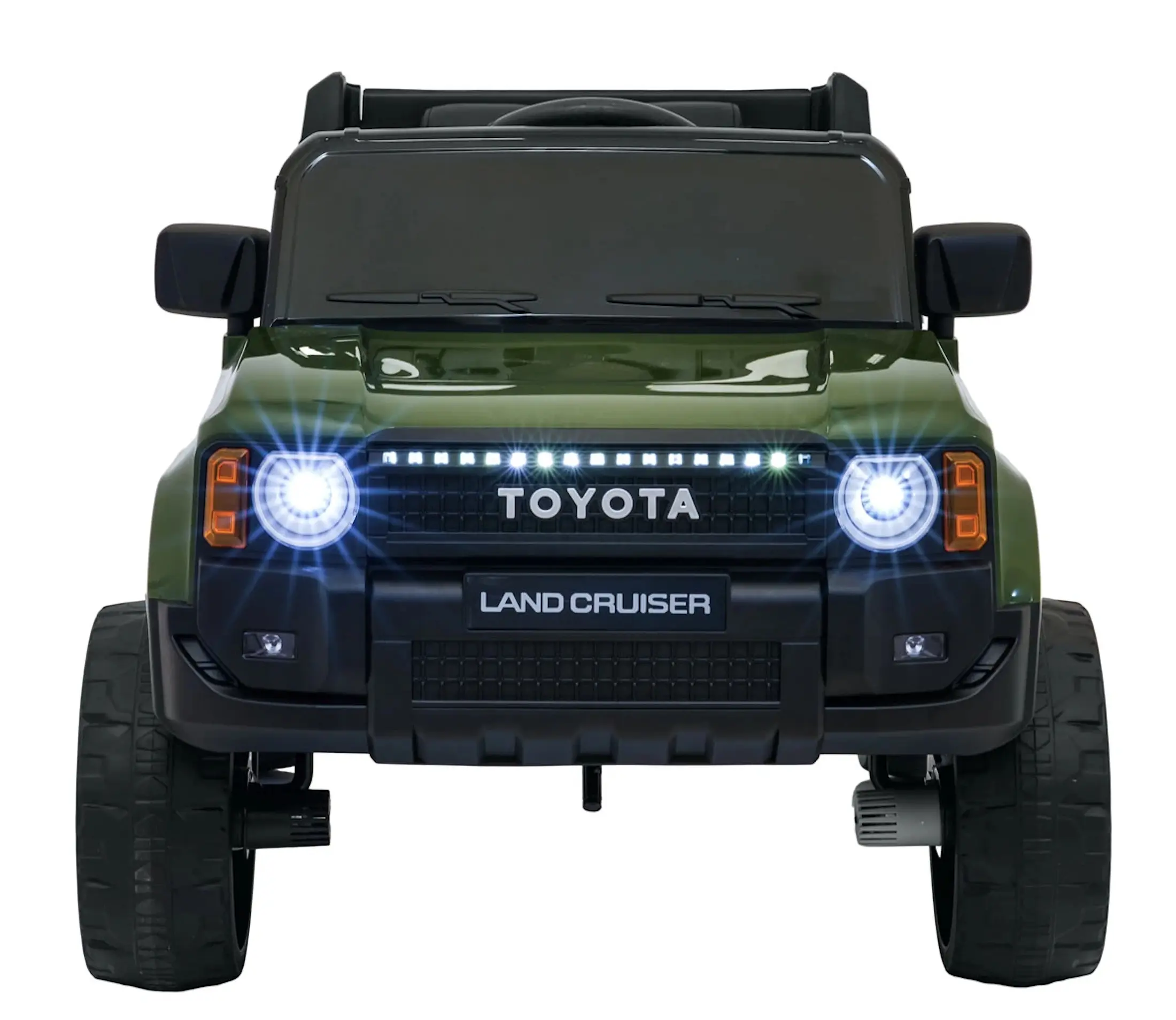 Masinuta electrica Ramiz Toyota Land Cruiser Prado (White)