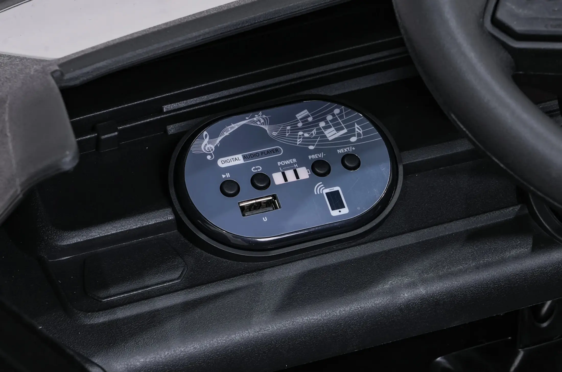 Masinuta electrica Ramiz Volkswagen ID Buzz (Black)