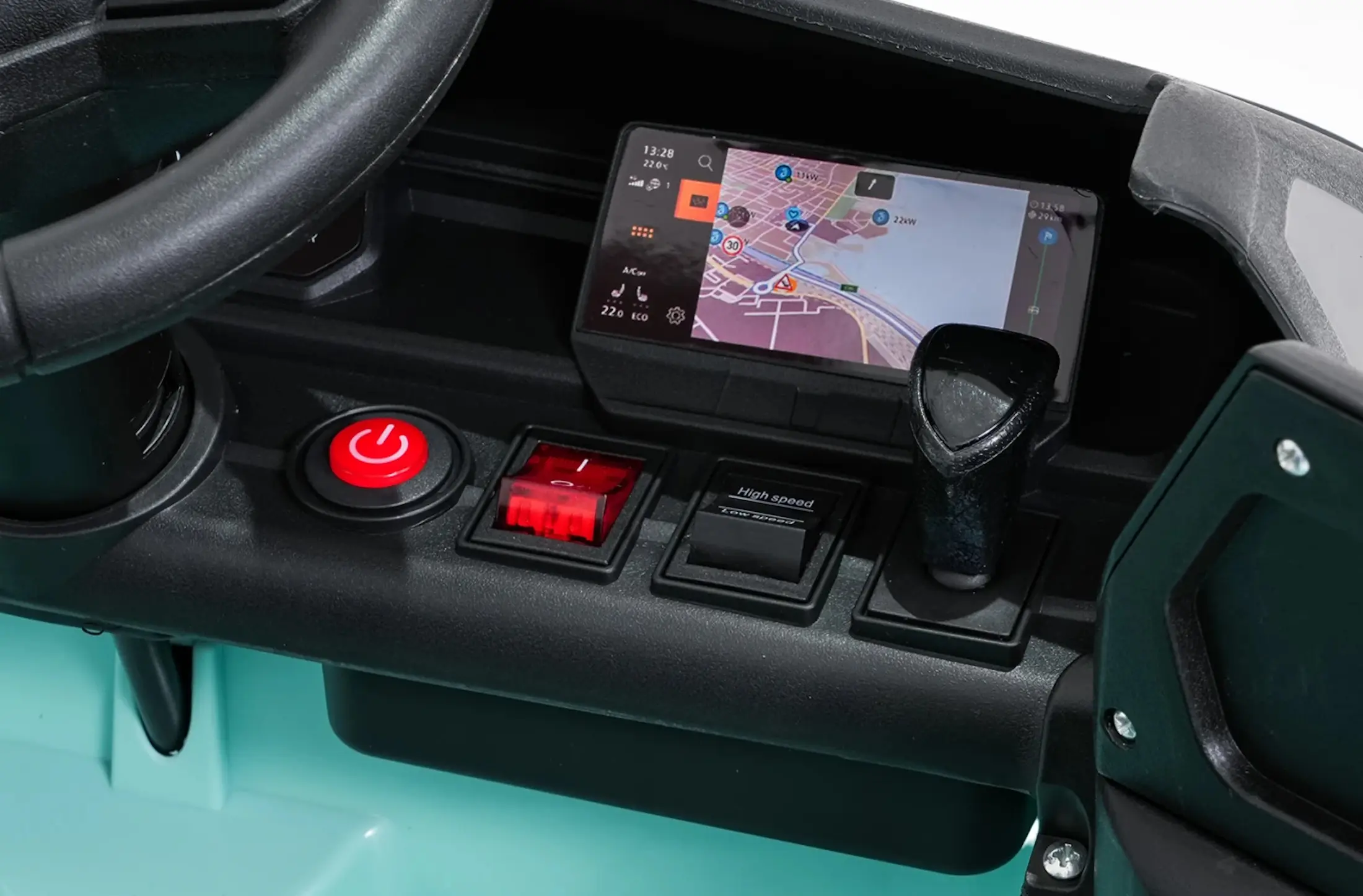 Masinuta electrica Ramiz Volkswagen ID Buzz (Blue)