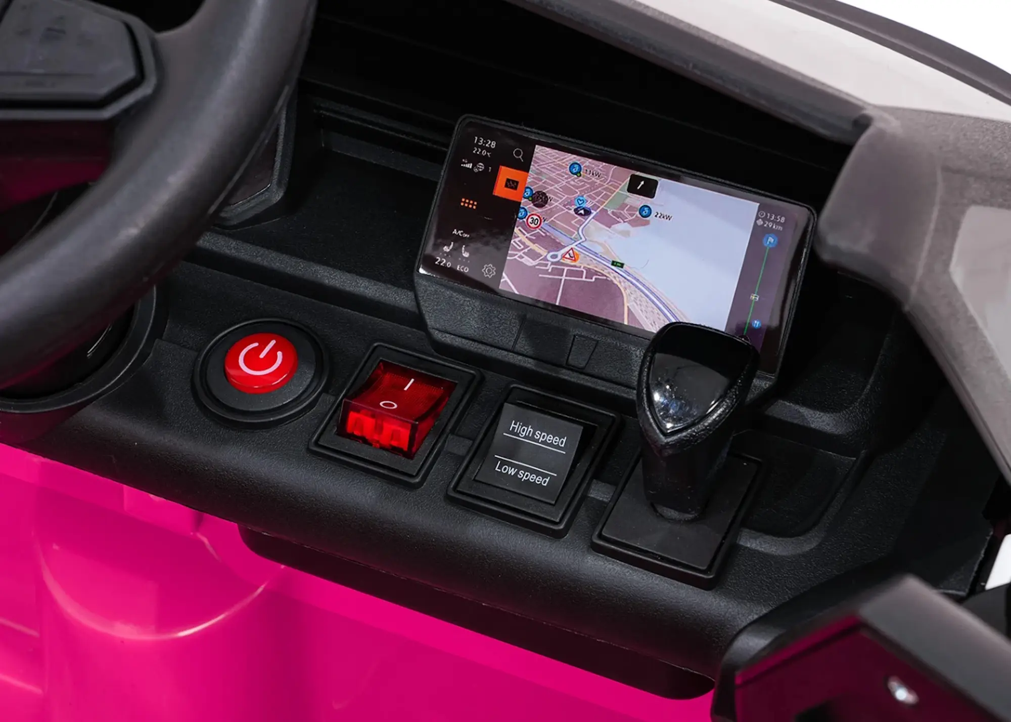 Masinuta electrica Ramiz Volkswagen ID Buzz (Pink)