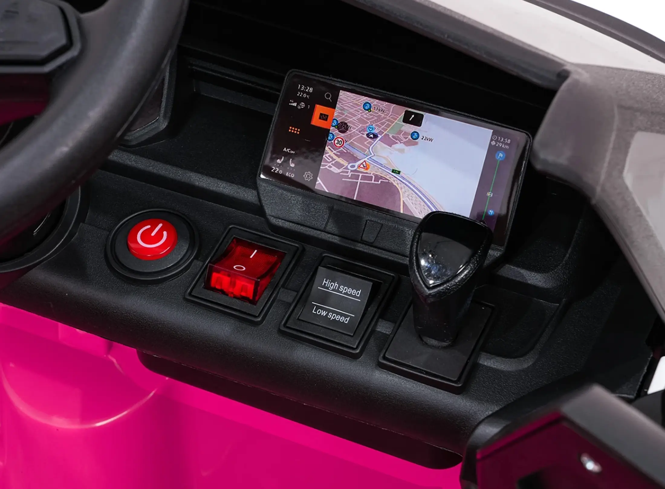 Masinuta electrica Ramiz Volkswagen ID Buzz (Pink)