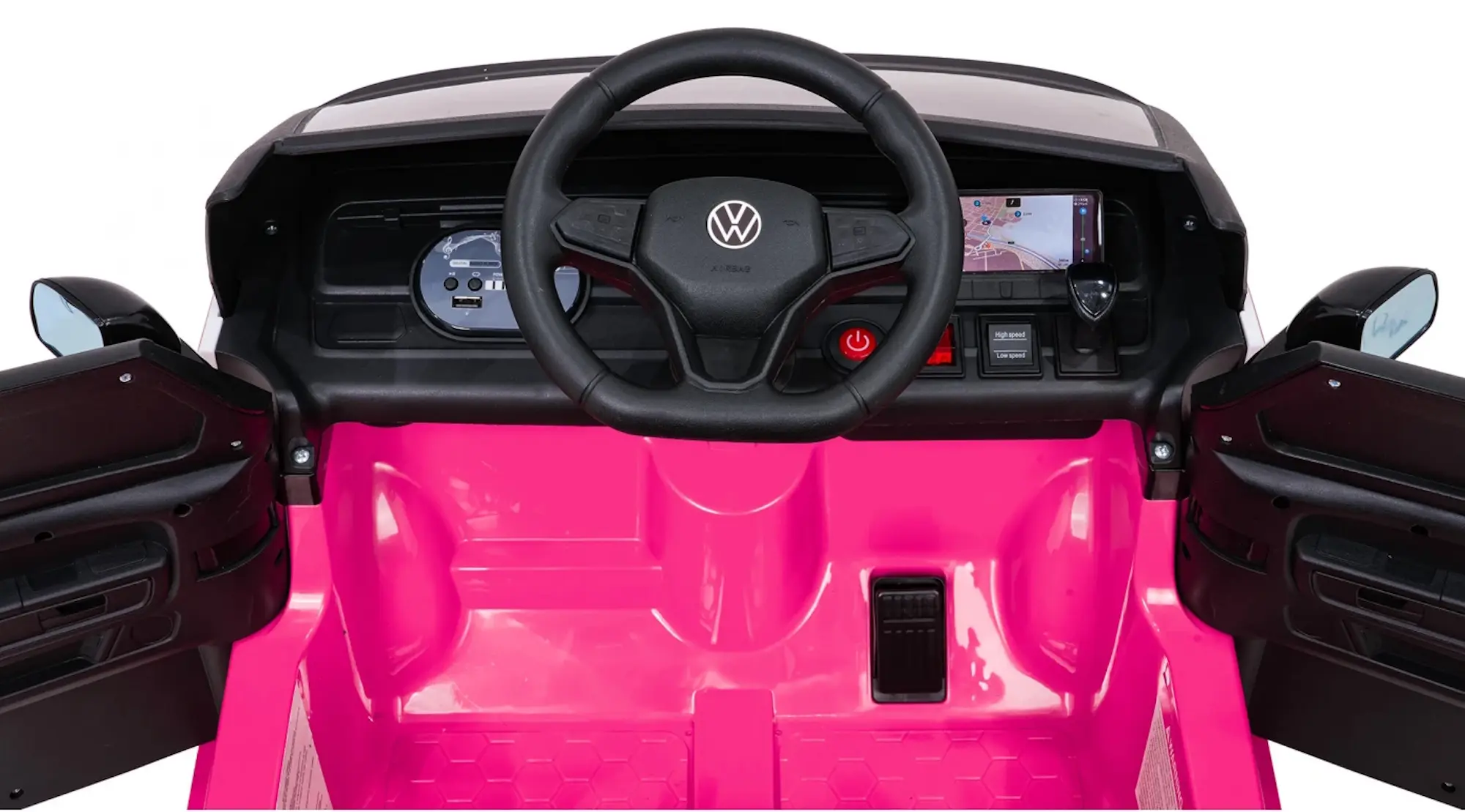 Masinuta electrica Ramiz Volkswagen ID Buzz (Pink)