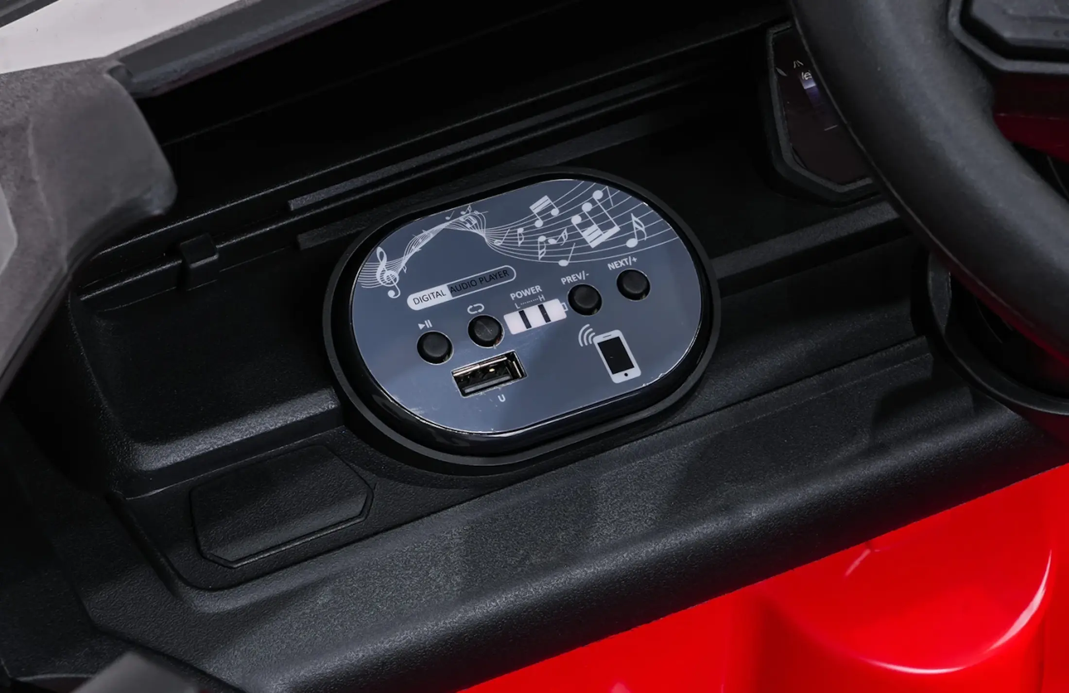 Masinuta electrica Ramiz Volkswagen ID Buzz (Red)