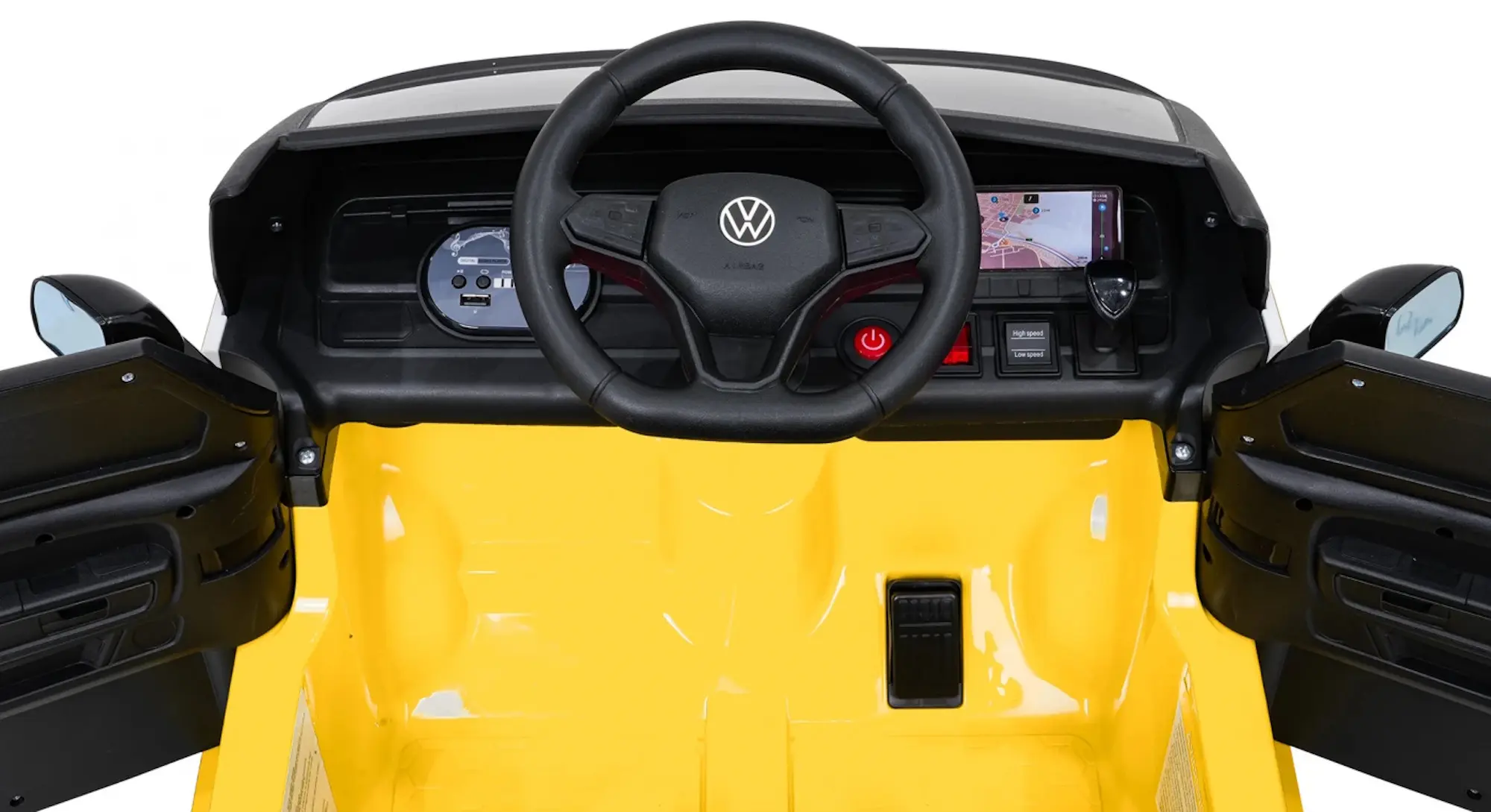 Masinuta electrica Ramiz Volkswagen ID Buzz (Yellow)