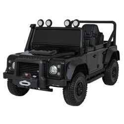 Masinuta electrica Ramiz Land Rover Defender 110 SVX Concept (Black)