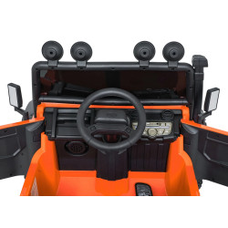 Электромобиль Ramiz Land Rover Defender 110 SVX Concept (Orange) Thumb