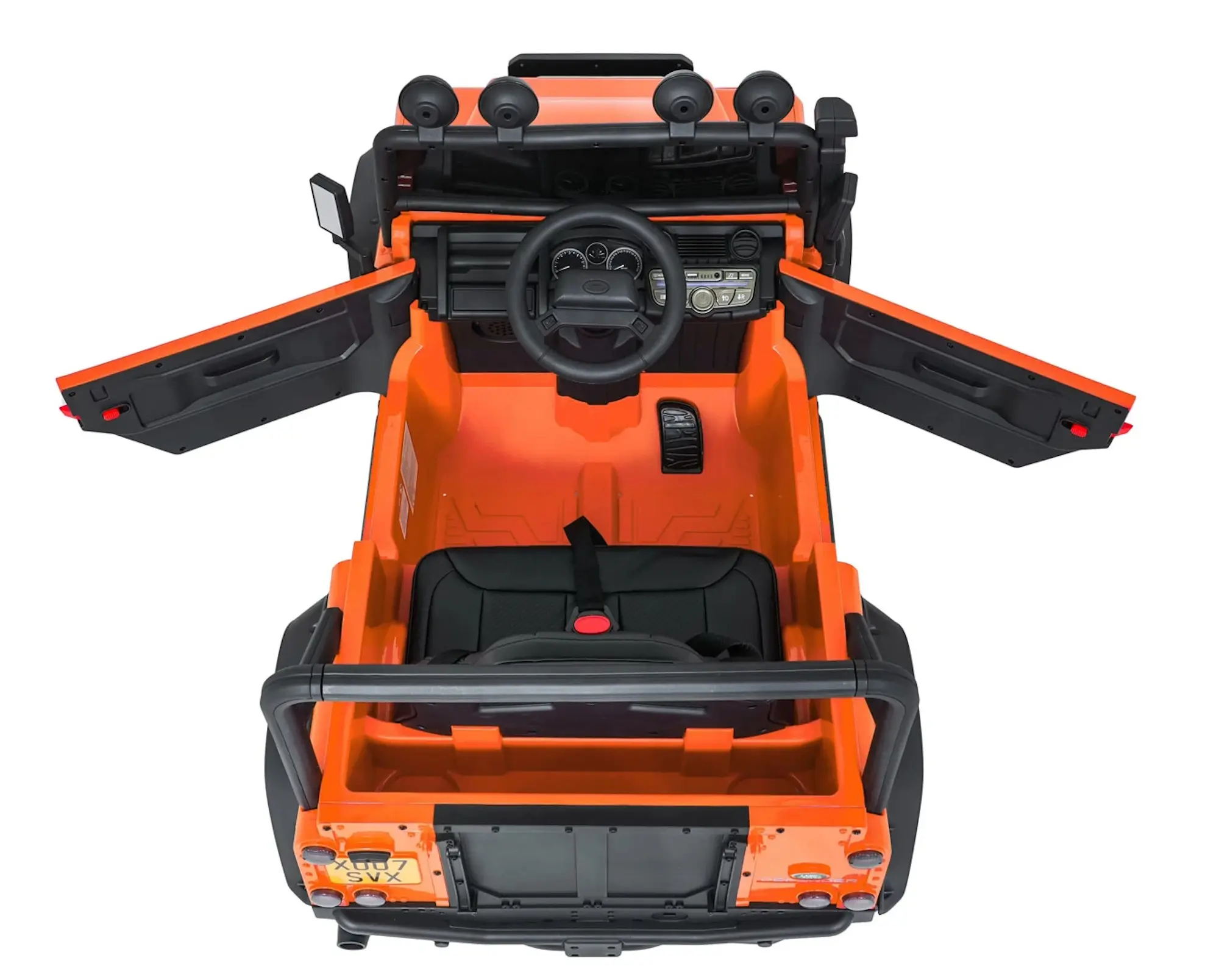 Электромобиль Ramiz Land Rover Defender 110 SVX Concept (Orange)