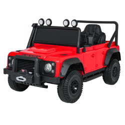 Masinuta electrica Ramiz Land Rover Defender 110 SVX Concept (Red)