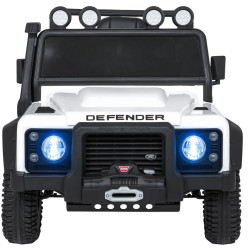 Masinuta electrica Ramiz Land Rover Defender 110 SVX Concept (White) Thumb