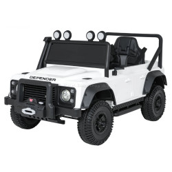 Masinuta electrica Ramiz Land Rover Defender 110 SVX Concept (White)