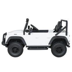 Masinuta electrica Ramiz Land Rover Defender 110 SVX Concept (White) Thumb