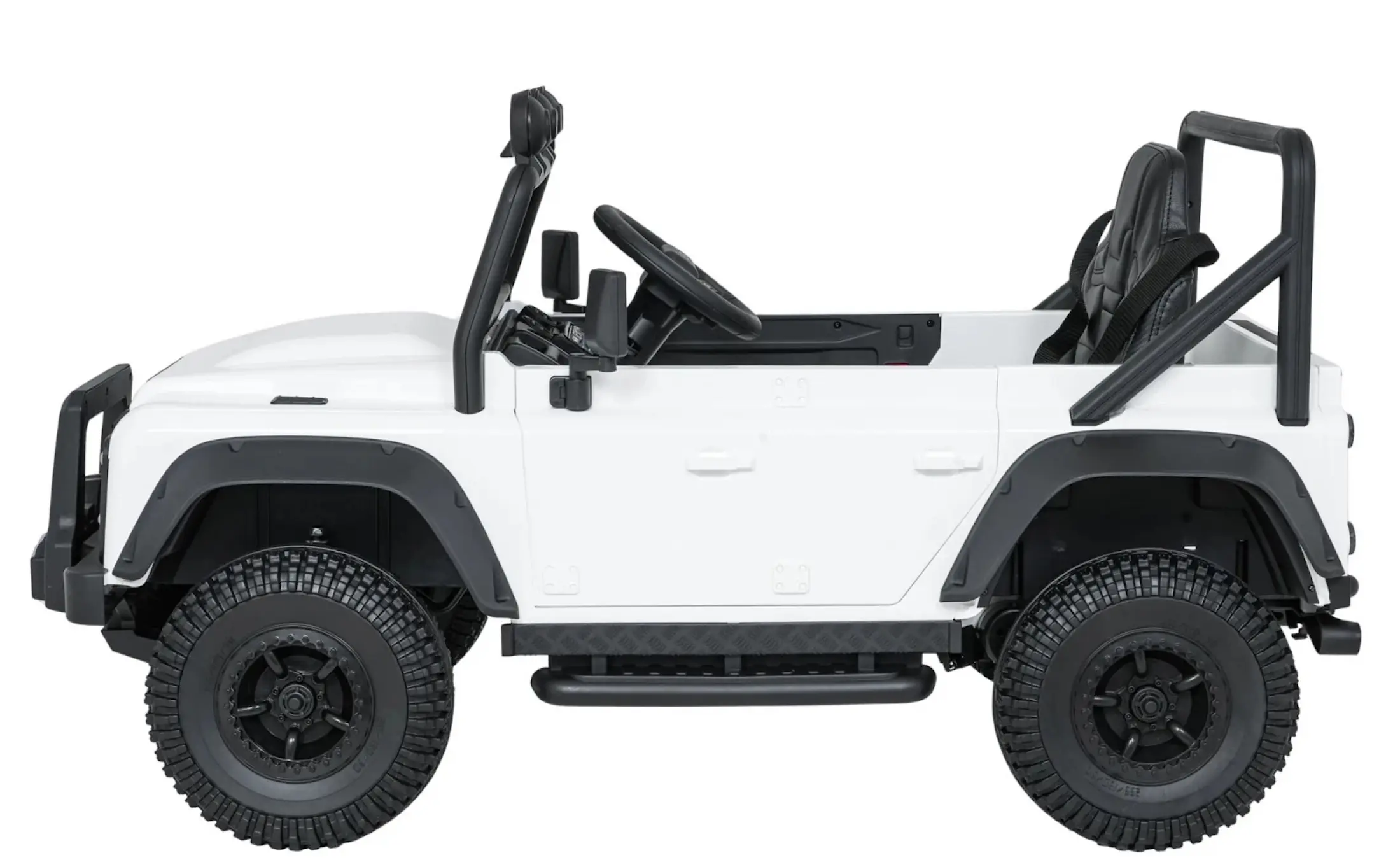 Masinuta electrica Ramiz Land Rover Defender 110 SVX Concept (White)