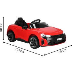 Электромобиль Springos Audi RS e-tron GT 4x4 KC0013 (Red) Thumb