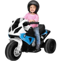 Электромотоцикл Springos BMW S 1000 RR KC0015 (White/Blue) Thumb