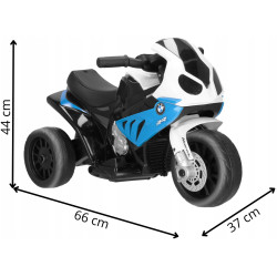 Электромотоцикл Springos BMW S 1000 RR KC0015 (White/Blue) Thumb