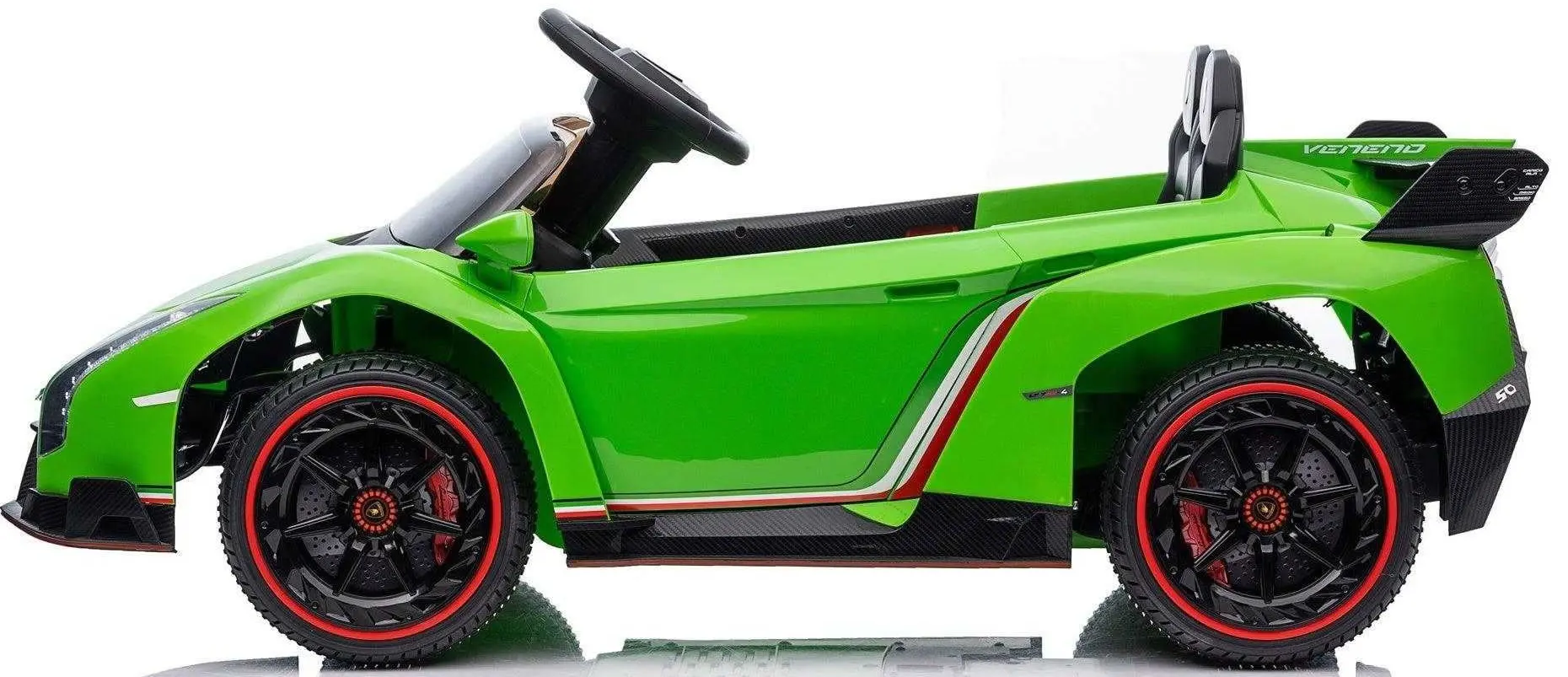 Электромобиль Titan Toys Lamborghini Veneno (Green) - 5