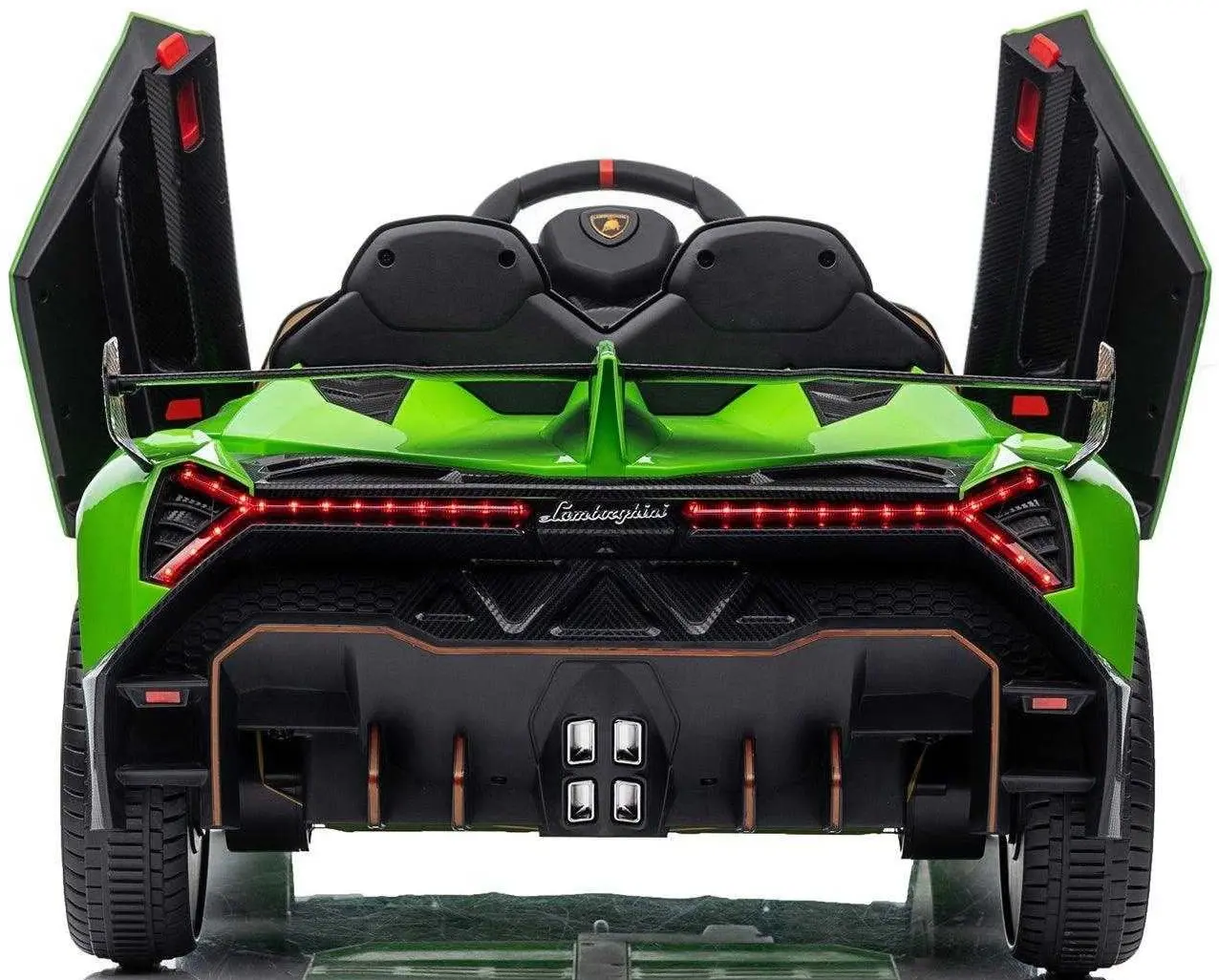 Электромобиль Titan Toys Lamborghini Veneno (Green) - 6